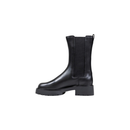 Bottes Femme en Cuir Noir - Calvin Klein Jeans | Sports-Loisirs