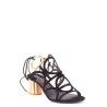 Sandales compensées femme noires - Ferragamo | Sports-Loisirs
