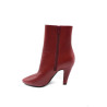Bottines Femme Rouge en Cuir - Saint Laurent | Sports-Loisirs