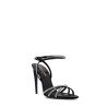 Sandales Femme Noires à Talons - Saint Laurent | Sports-Loisirs