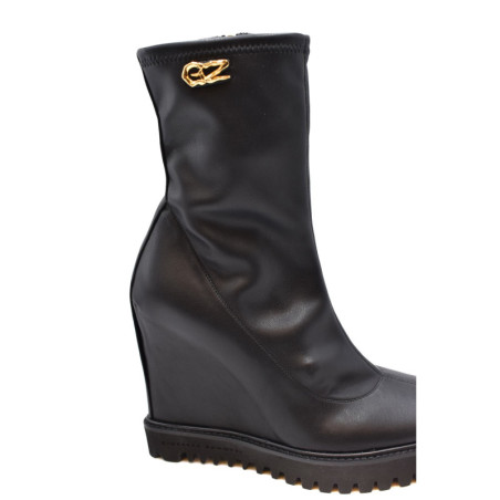 Bottes Compensées Femme en Cuir - Giuseppe Zanotti | Sports-Loisirs