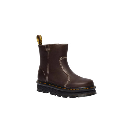 Bottes Femme en Cuir Marron - Dr. Martens | Sports-Loisirs