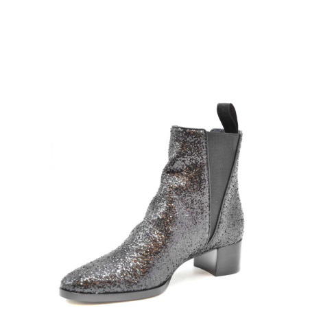 Bottes Femme en Cuir Noir - Giuseppe Zanotti | Sports-Loisirs