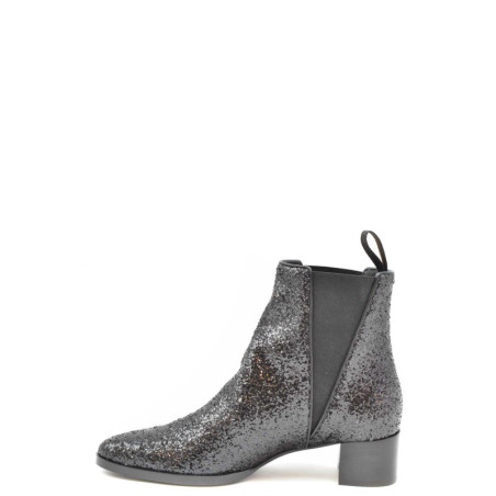 Bottes Femme en Cuir Noir - Giuseppe Zanotti | Sports-Loisirs