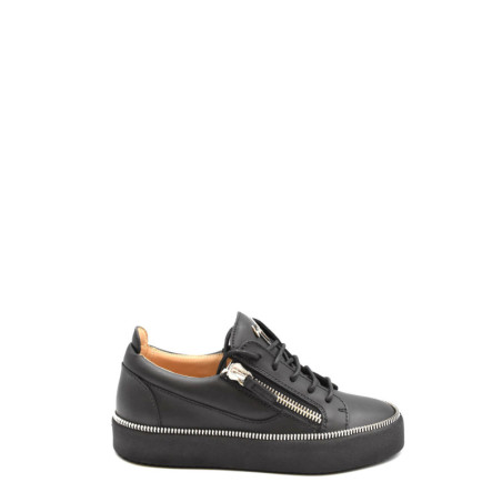 Baskets Femme Cuir Noir - Giuseppe Zanotti | Sports-Loisirs