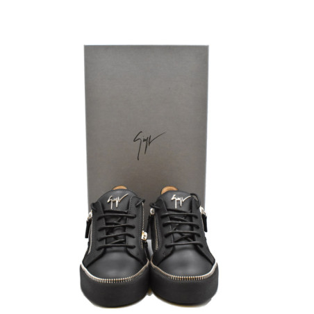 Baskets Femme Cuir Noir - Giuseppe Zanotti | Sports-Loisirs