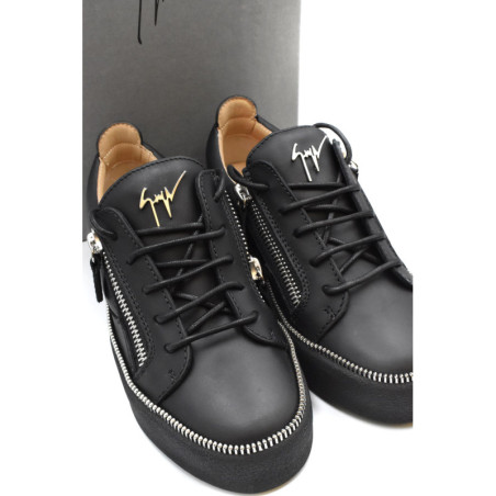 Baskets Femme Cuir Noir - Giuseppe Zanotti | Sports-Loisirs