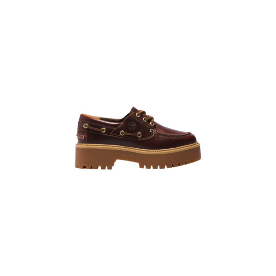 Derbies Femme Bordeaux en Cuir - Timberland | Sports-Loisirs