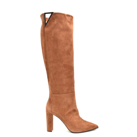 Bottes compensées femme en chamois - Ninalilou | Sports-Loisirs