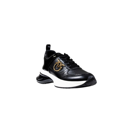 Baskets Femme en Cuir Noir - Pinko | Sports-Loisirs