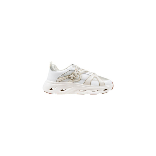 Baskets Femme Blanches en Cuir - Pinko | Sports-Loisirs