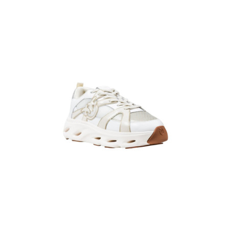 Baskets Femme Blanches en Cuir - Pinko | Sports-Loisirs
