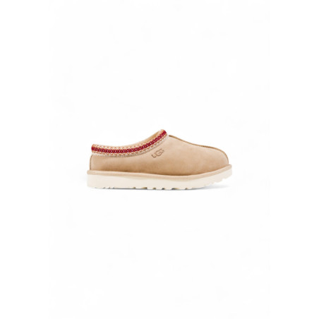 Mules Femme Beige en Cuir - Ugg | Sports-Loisirs