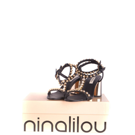 Sandales compensées femme en cuir - Ninalilou | Sports-Loisirs