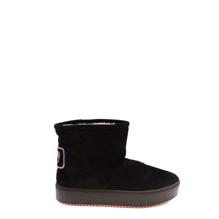 Bottines Femme Noires en Chamois - Chiara Ferragni | Sports-Loisirs