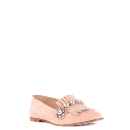 Mocassins Femme Strass Cuir - Ninalilou | Sports-Loisirs