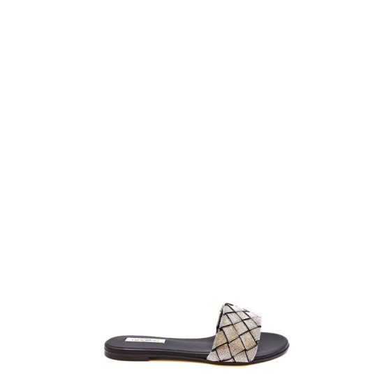 Mules Femme Strass Cuir - Ninalilou | Sports-Loisirs