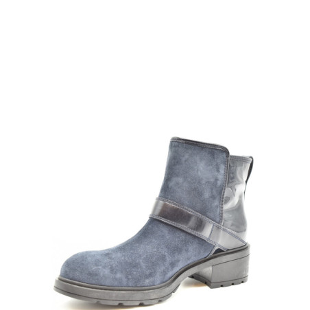 Bottines Femme Grises en Cuir - Hogan | Sports-Loisirs