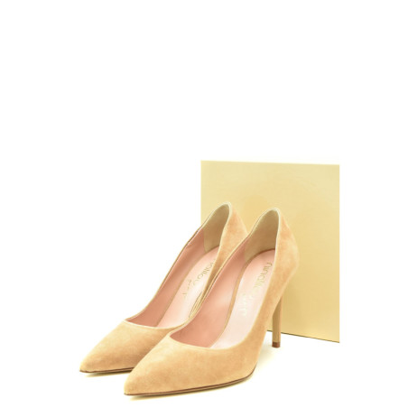 Escarpins Femme à Talons Beige - Ninalilou | Sports-Loisirs