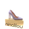 Escarpins Femme Lilas en Cuir - Ninalilou | Sports-Loisirs