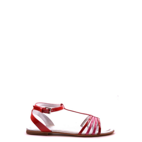 Sandales Femme Hogan Rouge | Sports-Loisirs