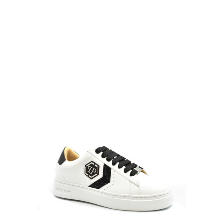 Baskets Femme en Cuir Blanc - Philipp Plein | Sports-Loisirs