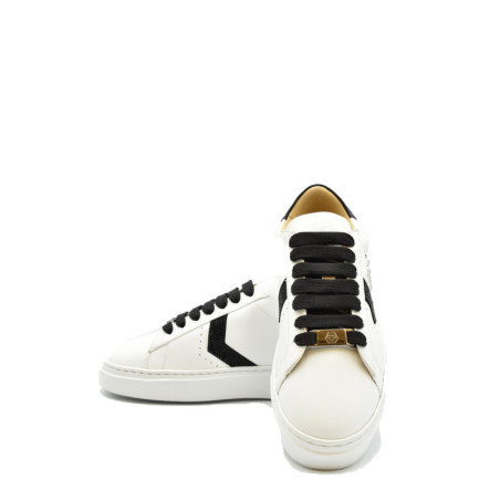 Baskets Femme en Cuir Blanc - Philipp Plein | Sports-Loisirs