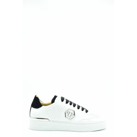 Baskets Femme en Cuir Blanc - Philipp Plein | Sports-Loisirs