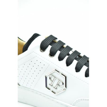 Baskets Femme en Cuir Blanc - Philipp Plein | Sports-Loisirs