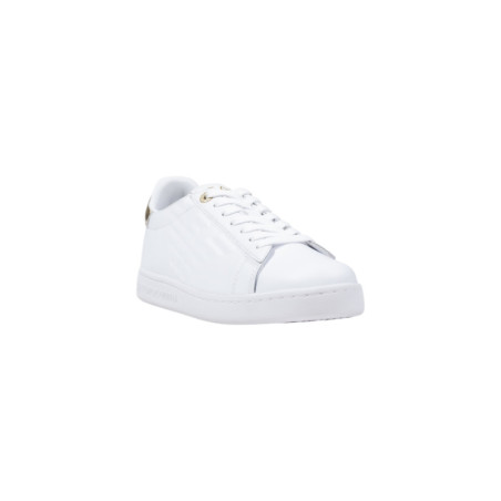 Baskets Femme Dorées en Cuir - EA7 | Sports-Loisirs