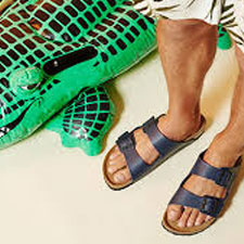 chaussure en jean femme