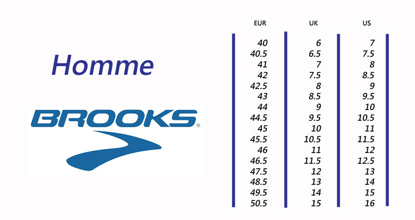chaussures brooks